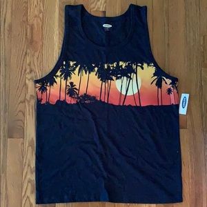 Men’s Old Navy Summer Palm Tree Tank
